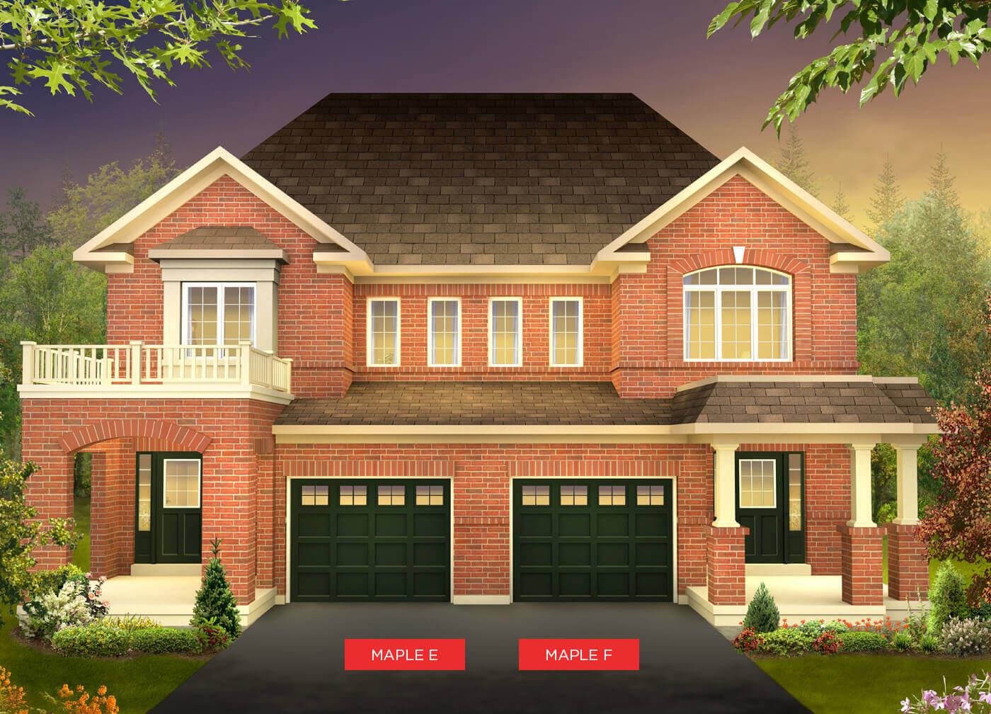 Two-storey home design at Jasper Village Milton by The Conservatory Group